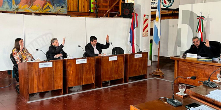 El oficialismo votó a favor del "boletazo"