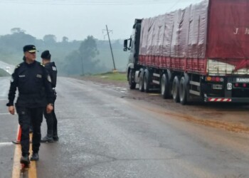 San Vicente: camioneros evadieron control e intentaron sobornar a la Policía