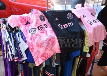 “Messimanía”: dónde y a cuánto se consiguen las camisetas del Inter de Miami en Posadas