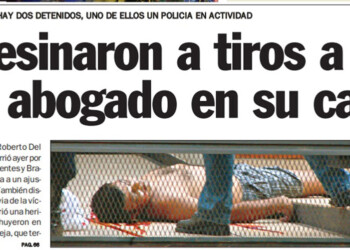 Cristian Kondratiuk, condenado por matar al abogado Roberto del Balzo, fue liberado ayer