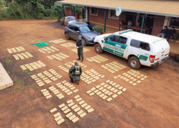 Secuestraron más de 400 kilos de marihuana en Jardín América