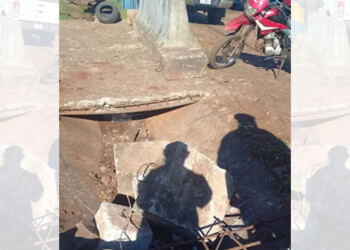 Encarnación: destruyeron algunos de los bloques de hormigón colocados el jueves