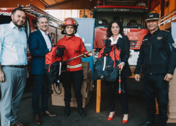 Banco Macro donó material para los bomberos de Misiones