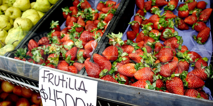FUERA DE TEMPORADA. Las frutas escasean y tienen costos más elevados que durante la época de producción.