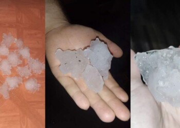 Tormenta con granizo y piedra afectó Ameghino: alertan por un posible nuevo episodio en la zona centro de Misiones