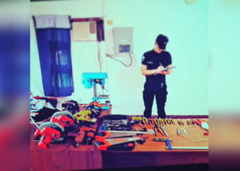 Escondió en el monte herramientas robadas y lo detuvieron cuando fue a buscarlas