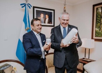 Herrera y el embajador Stanley mantuvieron una audiencia y almorzaron juntos en Posadas