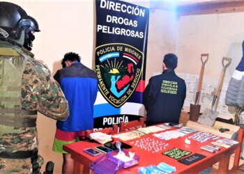 Desbaratan búnker en El Porvenir 2 y detienen a dos cabecillas narcos