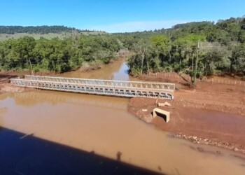 Arroyo Pindaytí: habilitan el paso sobre el puente provisorio a vehículos de hasta 10 toneladas
