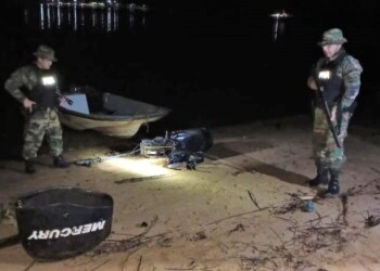 Encontraron el motor de la lancha robada a Prefectura en San Ignacio