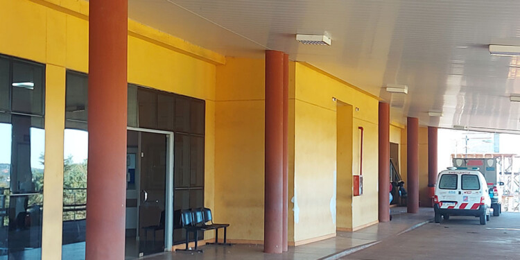 CONCURRIDA. La Emergencia de Oberá atiende un promedio de 200 pacientes por día.