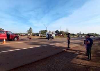Un muerto por choque entre una camioneta  y una motocicleta