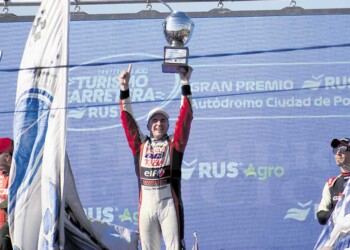 TC en Posadas: a Werner, la tierra colorada le sienta bien