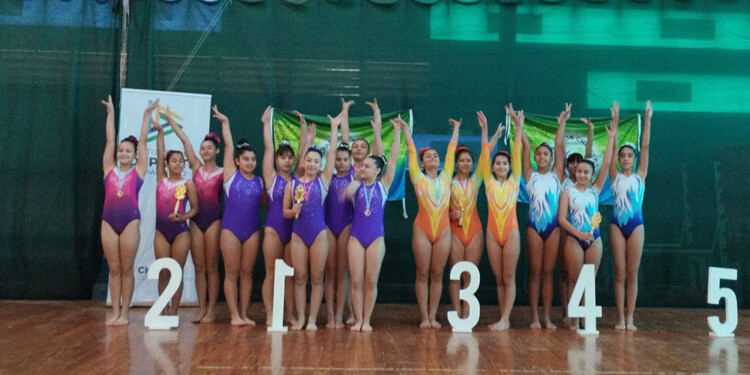 RENDIMIENTO. Las apostoleñas se quedaron con varios galardones.