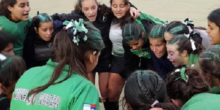 VAN POR MÁS. Las misioneras, el año pasado en Paraná, Entre Ríos.