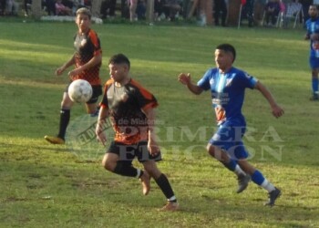 Fútbol Liga de Eldorado: Nueve de Julio dio el primer golpe en casa