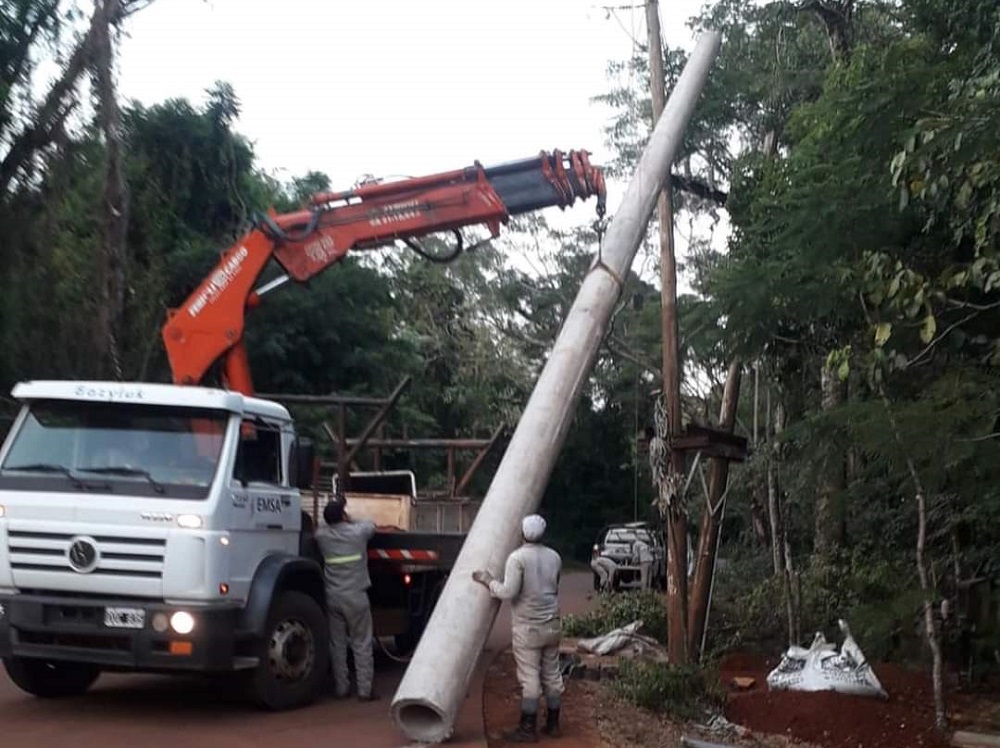 “En dos años se invirtieron más de 2 mil millones de pesos en obras de energía en Puerto Iguazú”