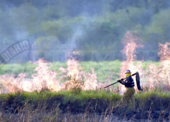 Persiste el alerta por peligro extremo de incendios en todo el territorio de Misiones