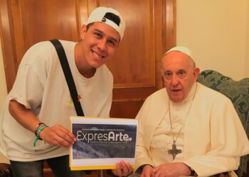 Casi dos horas con el papa Francisco