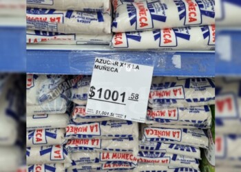 Azúcar sin techo: llegó a $1.000 en góndolas con pico de $1.800 en El Soberbio