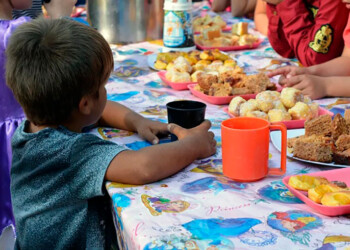 El merendero Divino Niño se prepara para la fiesta del Mes de las Infancias y recibe donaciones