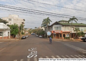 Mentira de “patas cortas”: cayó haciendo “willy” con su moto y denunció que lo atropelló un auto