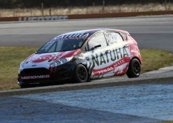 Urrutia fue tercero en su serie e ilusiona en el Pista