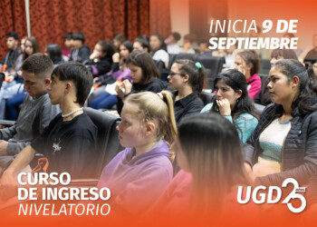La UGD dispuso fechas para el curso nivelatorio para el ciclo 2024