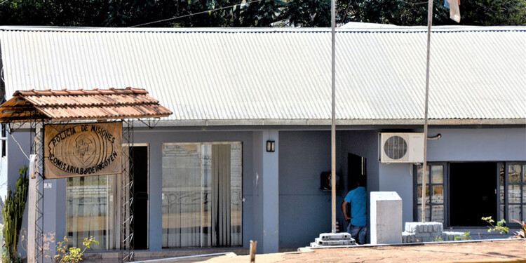UNIDAD REGIONAL XII. Además de la denuncia en una dependencia policial, la víctima fue hasta un destacamento de Gendarmería Nacional.