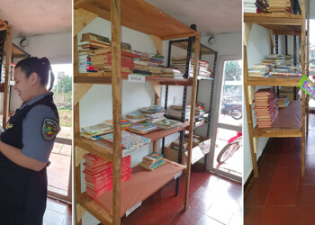 Fomentando la lectura: la Policía cuenta con una nueva biblioteca en Jardín América