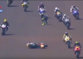 Video: impactante y trágico accidente en el motociclismo de Brasil donde murieron dos pilotos