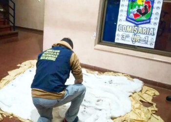 Intentó ingresar marihuana a la comisaría dentro de un acolchado