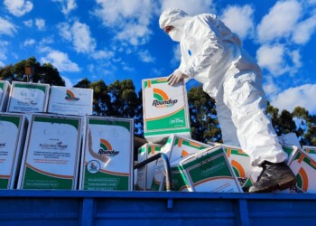 Frenan cargamento de agroquímicos en San Vicente