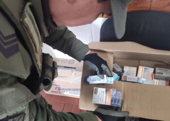 Salió de Posadas con cargamento de anabólicos escondido entre paquetes de yerba