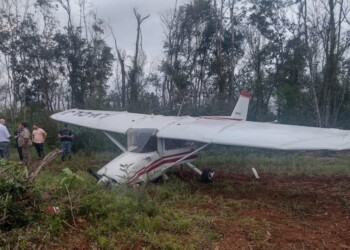 Eldorado: cayó una avioneta y se salvaron de milagro