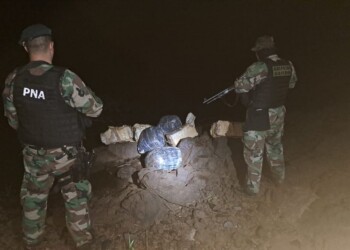 Secuestran más de 130 kilos de marihuana a orillas del Paraná en Eldorado