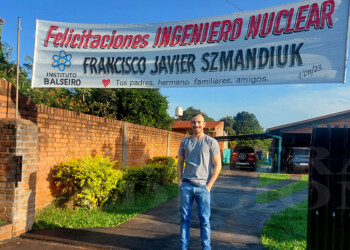 Un obereño es el nuevo Ingeniero Nuclear egresado del Instituto Balseiro en Bariloche