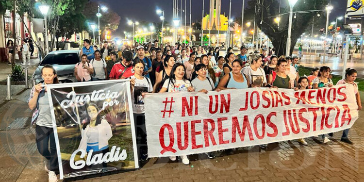 Rafaela, hermana de Gladis, lamentó que en las últimas marchas la comunidad obereña no demostró mayor acompañamiento.