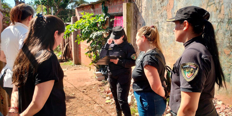 VIVIENDA. Según informaron, los pequeños quedaron bajo resguardo de un “dispositivo de protección”