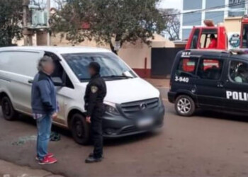 Oberá: un hombre falleció dentro de una furgoneta