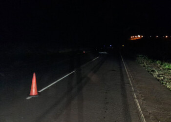 Peatón falleció atropellado sobre la ruta 13 en San Vicente