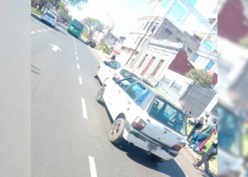 Choque múltiple en Posadas dejó solamente daños materiales