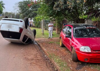 despiste y vuelco en Eldorado