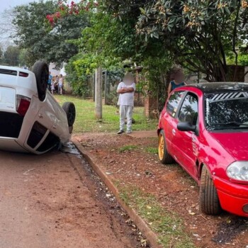 despiste y vuelco en Eldorado