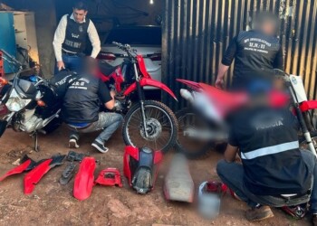 Desmantelan una red internacional de desarme y venta de motos robadas