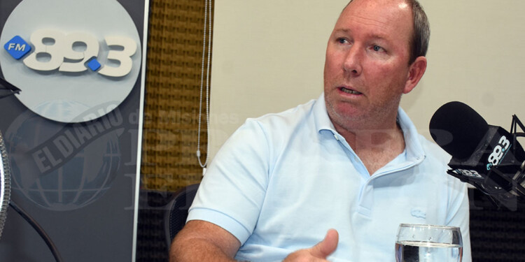 Vancsik, en una reciente visita a la FM de las Misiones