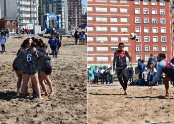 Misiones marcó su huella en la Playa Bristol de Mar del Plata