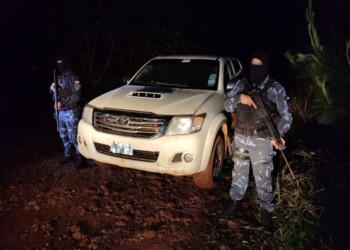 Recuperaron una de las camionetas robadas hace una semana