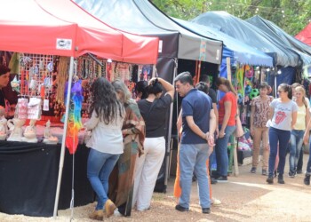 Variada oferta comercial en la Fiesta del Inmigrante