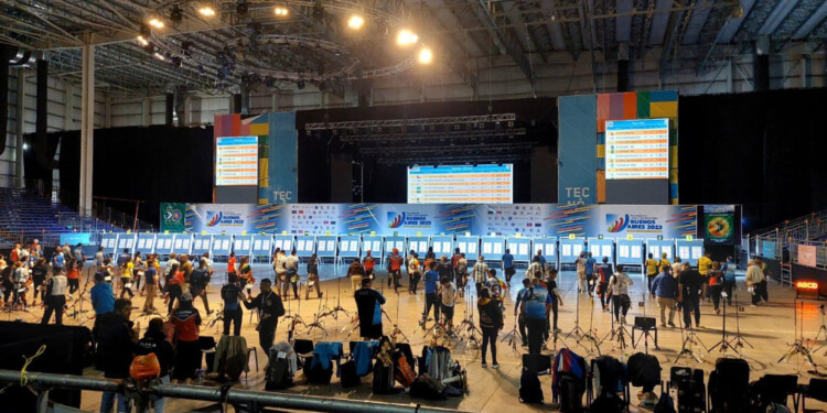 EN COMPETENCIA. Más de 700 arqueros de todo el continente, en Tecnópolis.